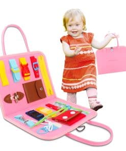 Tablero de Actividades Montessori 3D para Niños Pequeños