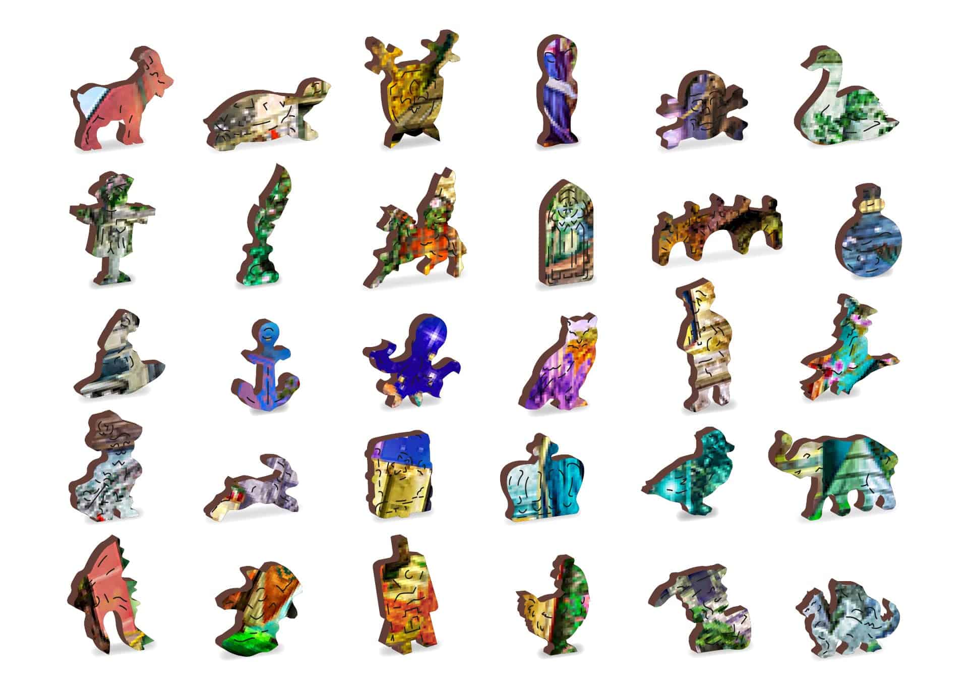 Rompecabezas Fantasy WOODEN.CITY para Adultos 2000 Piezas - - Imagen 7