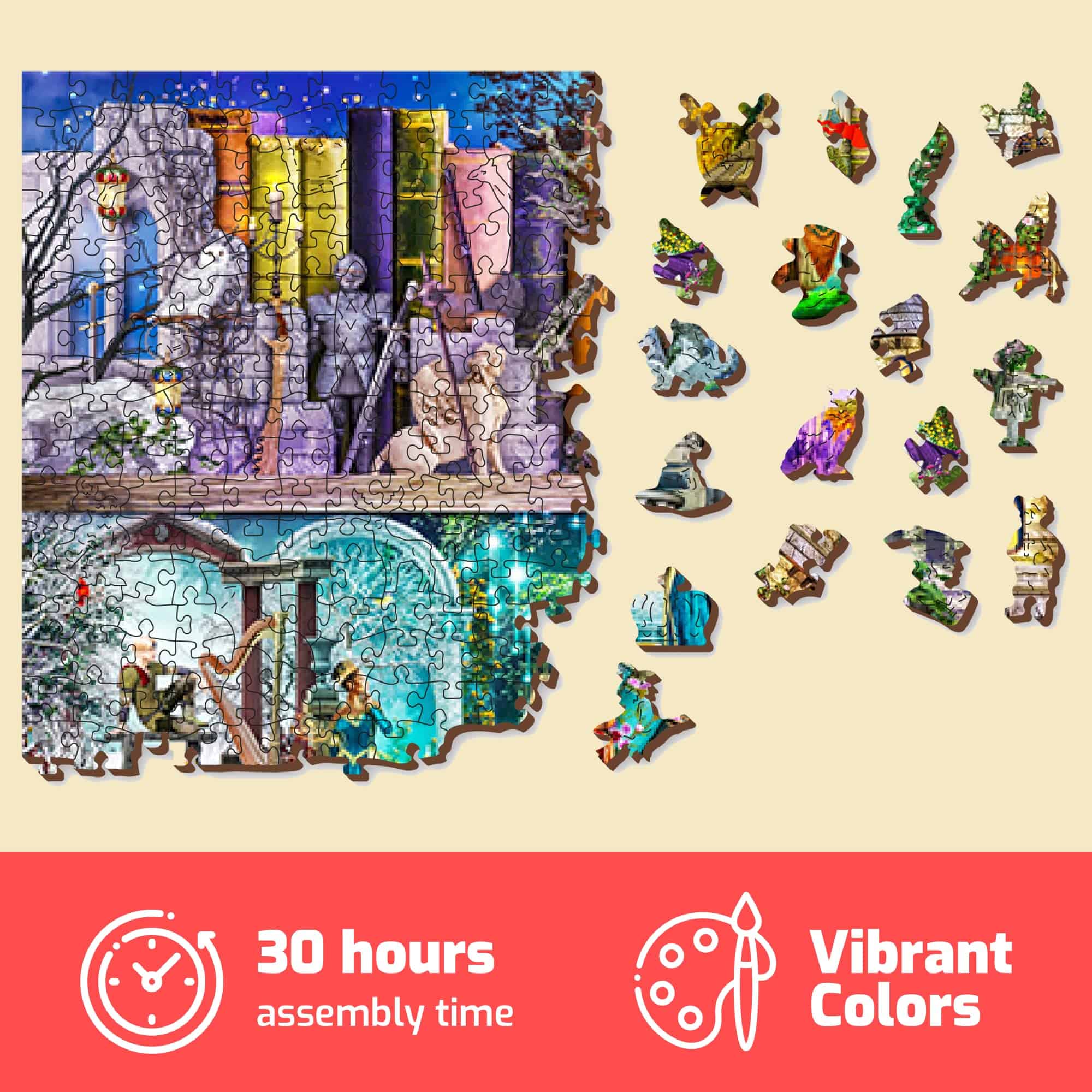 Rompecabezas Fantasy WOODEN.CITY para Adultos 2000 Piezas - - Imagen 4