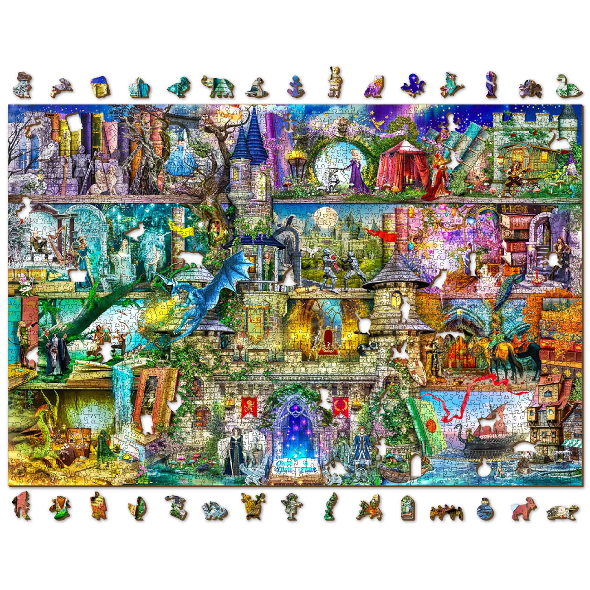 Rompecabezas Fantasy WOODEN.CITY para Adultos 2000 Piezas - - Imagen 3