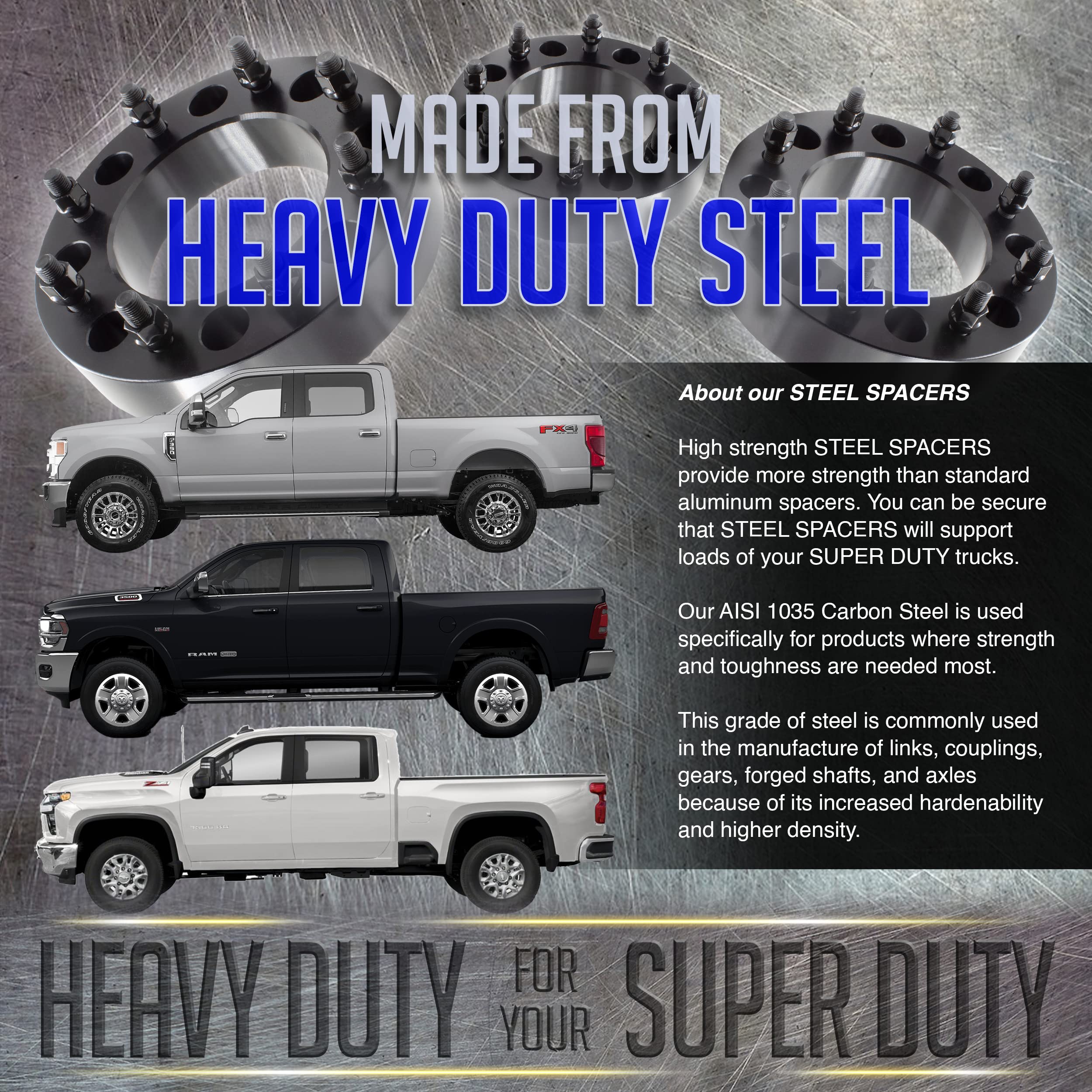 1 Pc Espaciadores de Rueda Centrados de Buje de Acero para - Imagen 4