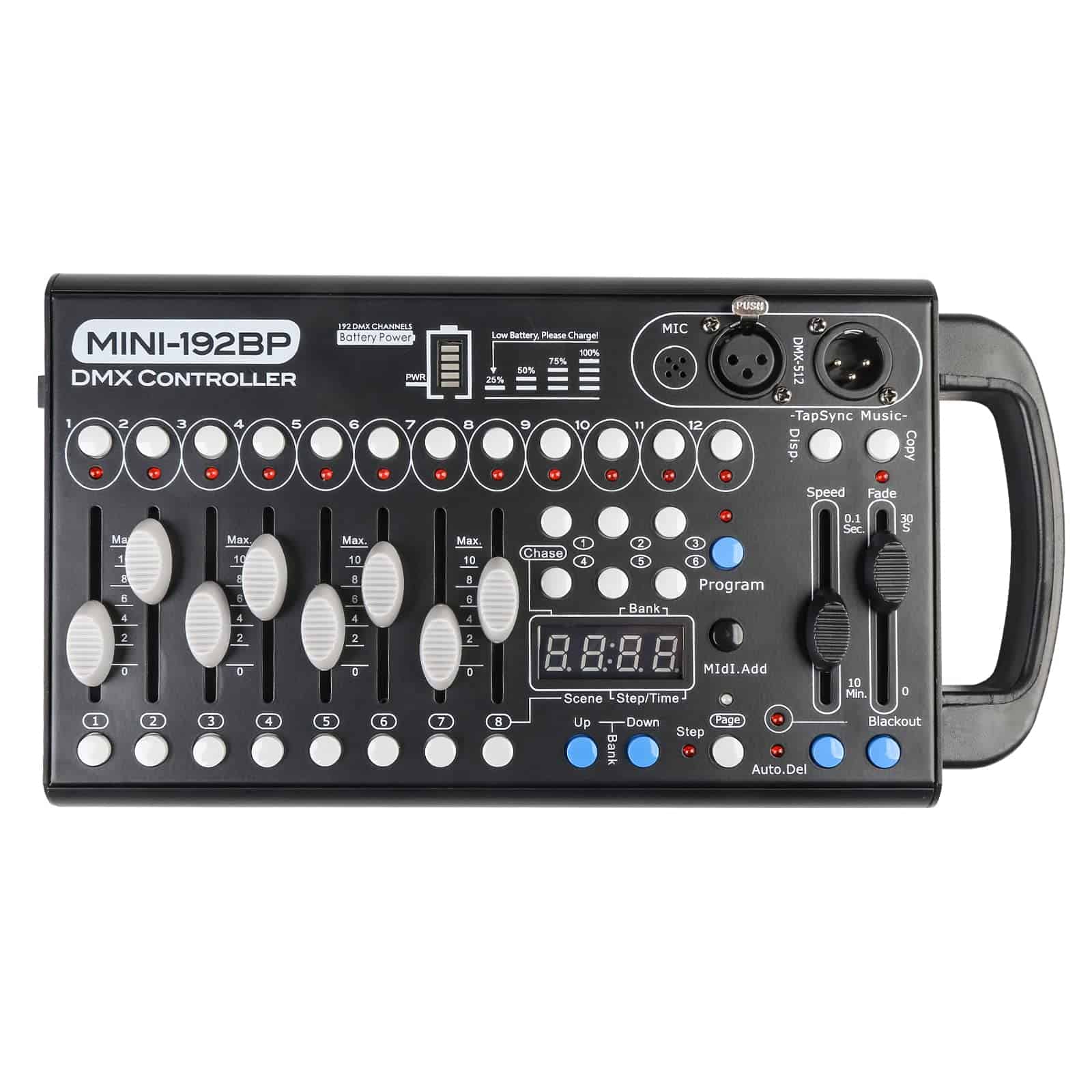Controlador de batería DMX con MIDI, Controlador DMX - Imagen 9