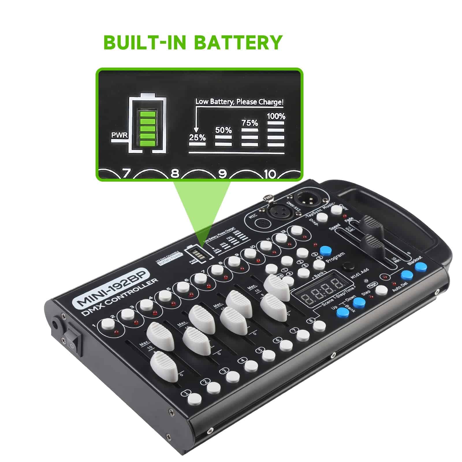 Controlador de batería DMX con MIDI, Controlador DMX - Imagen 3