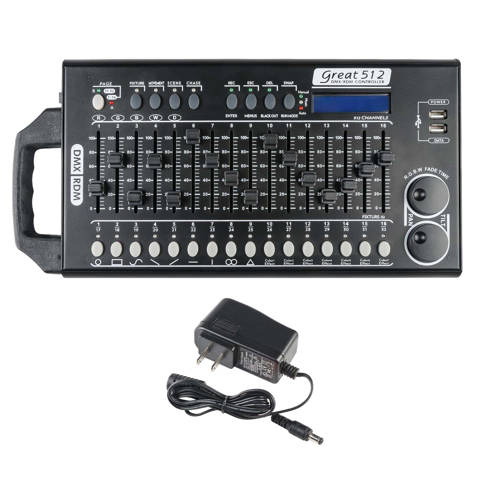 Controlador de Luces DMX 512, Controlador de Luces para dj, - Imagen 3