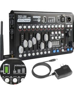 Consola DMX512 Ultrafina con Batería Incorporada MAD OWL de