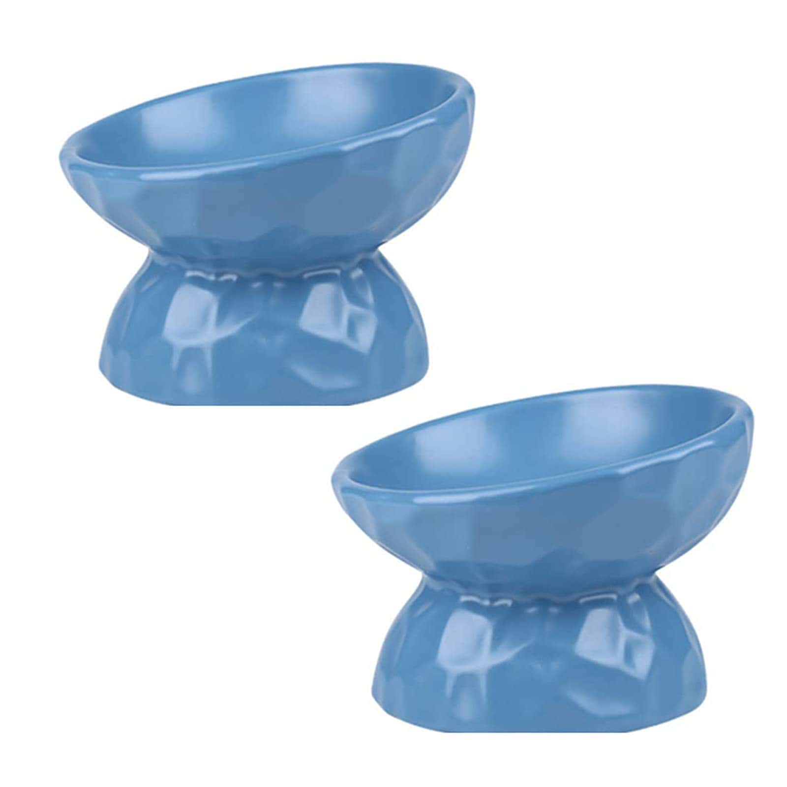 Comedero para gatos elevado inclinado, cuencos de comida