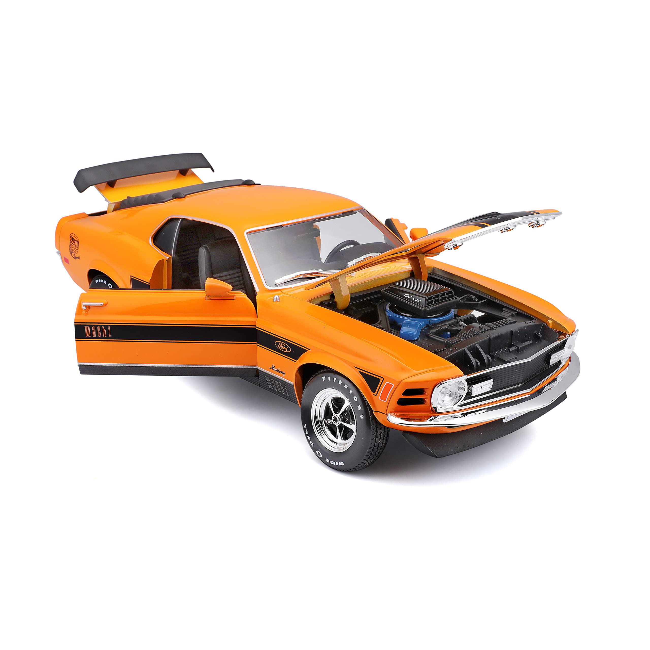 Maisto 1:18 Edición Especial 1970 Ford Mustang Mach 1, - Imagen 3