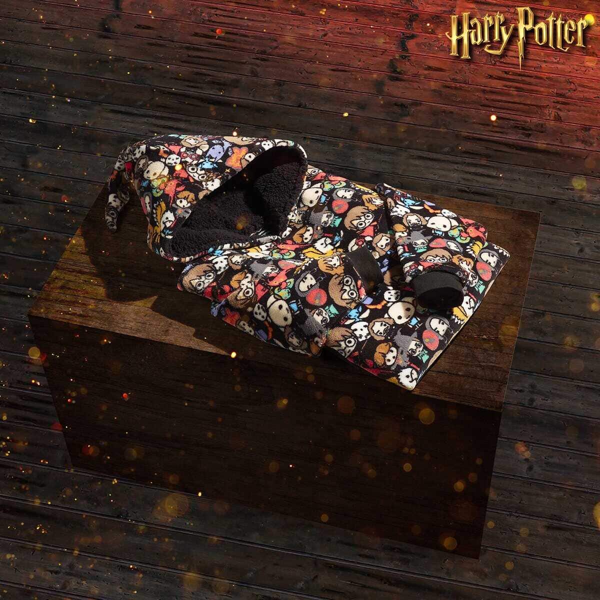 Manta con capucha de Harry Potter de gran tamaño para - Imagen 3