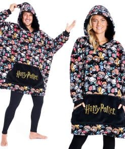 Manta con capucha de Harry Potter de gran tamaño para