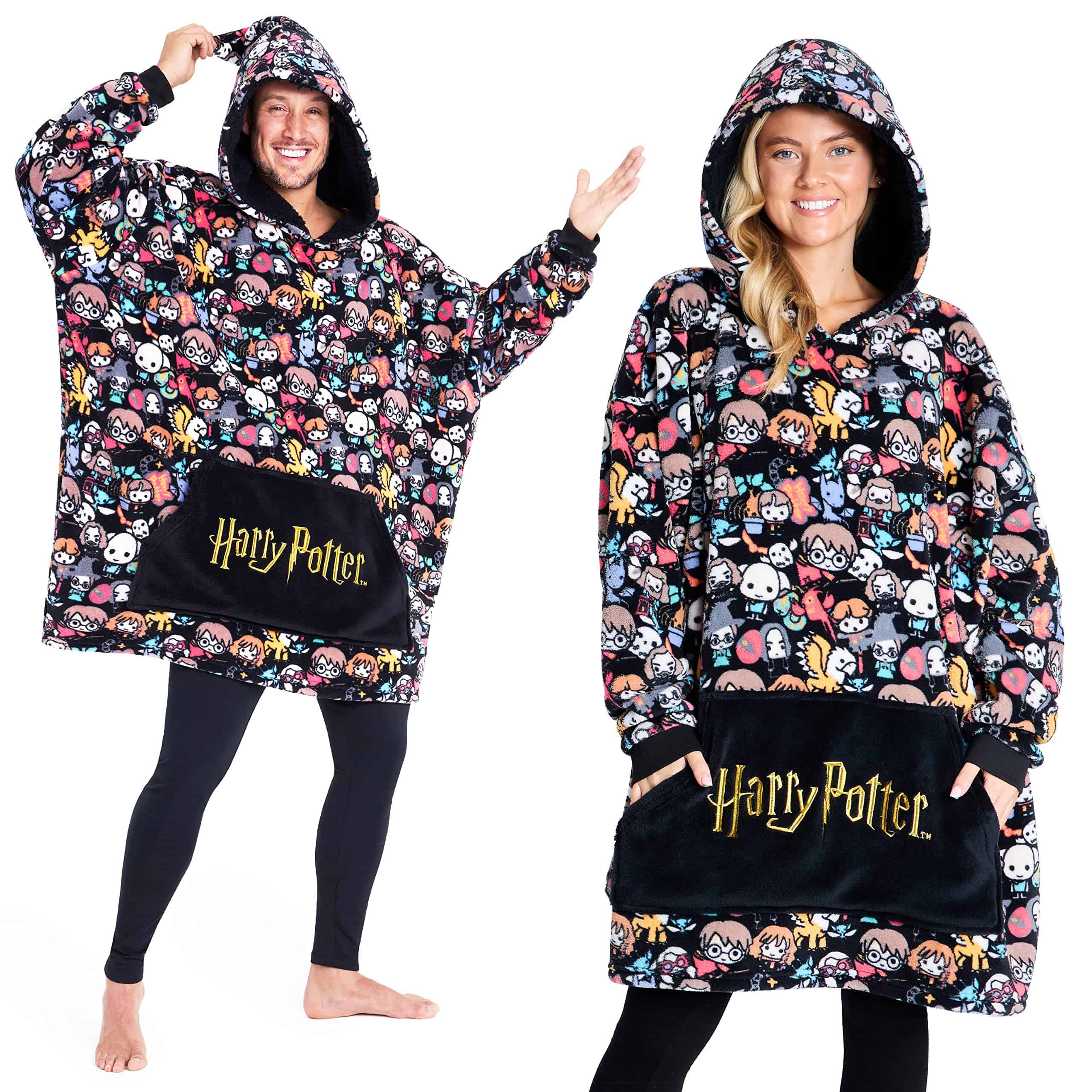 Manta con capucha de Harry Potter de gran tamaño para