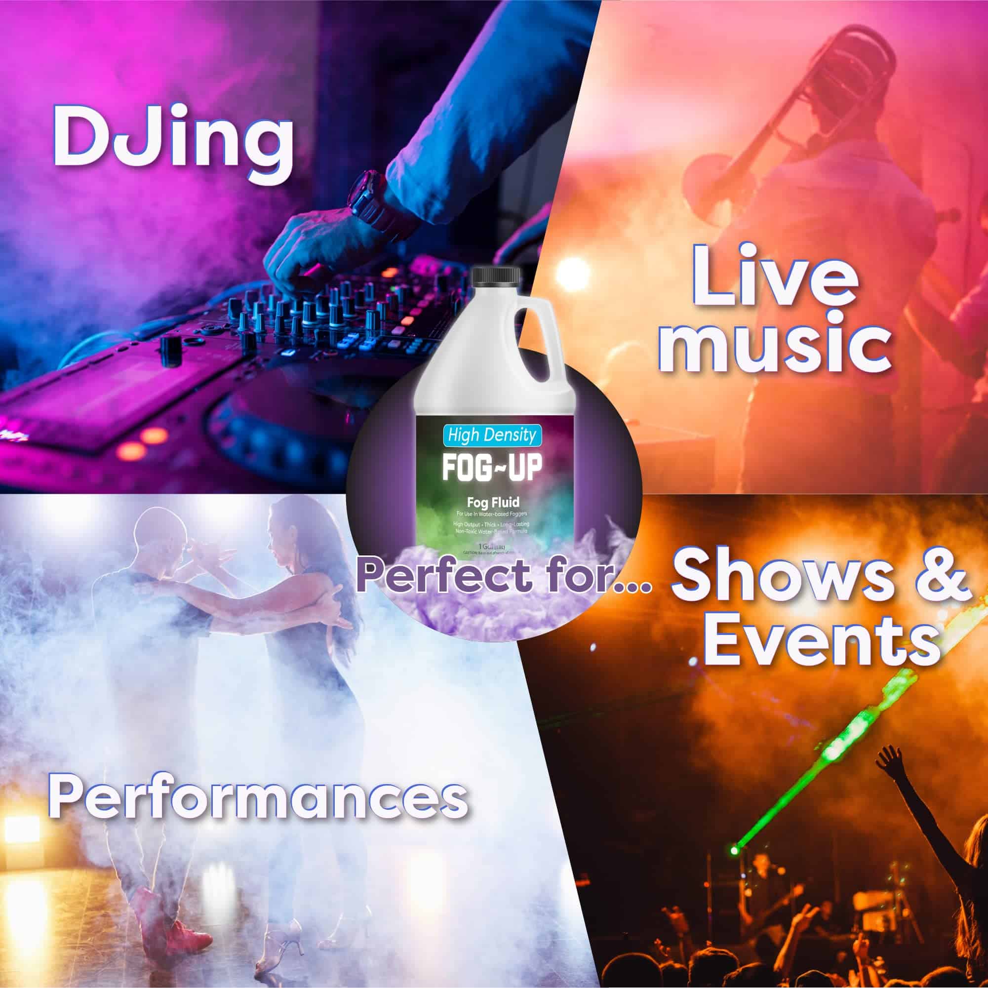 FogUp High Density Fog Juice - Líquido para Máquina de Humo - Imagen 5