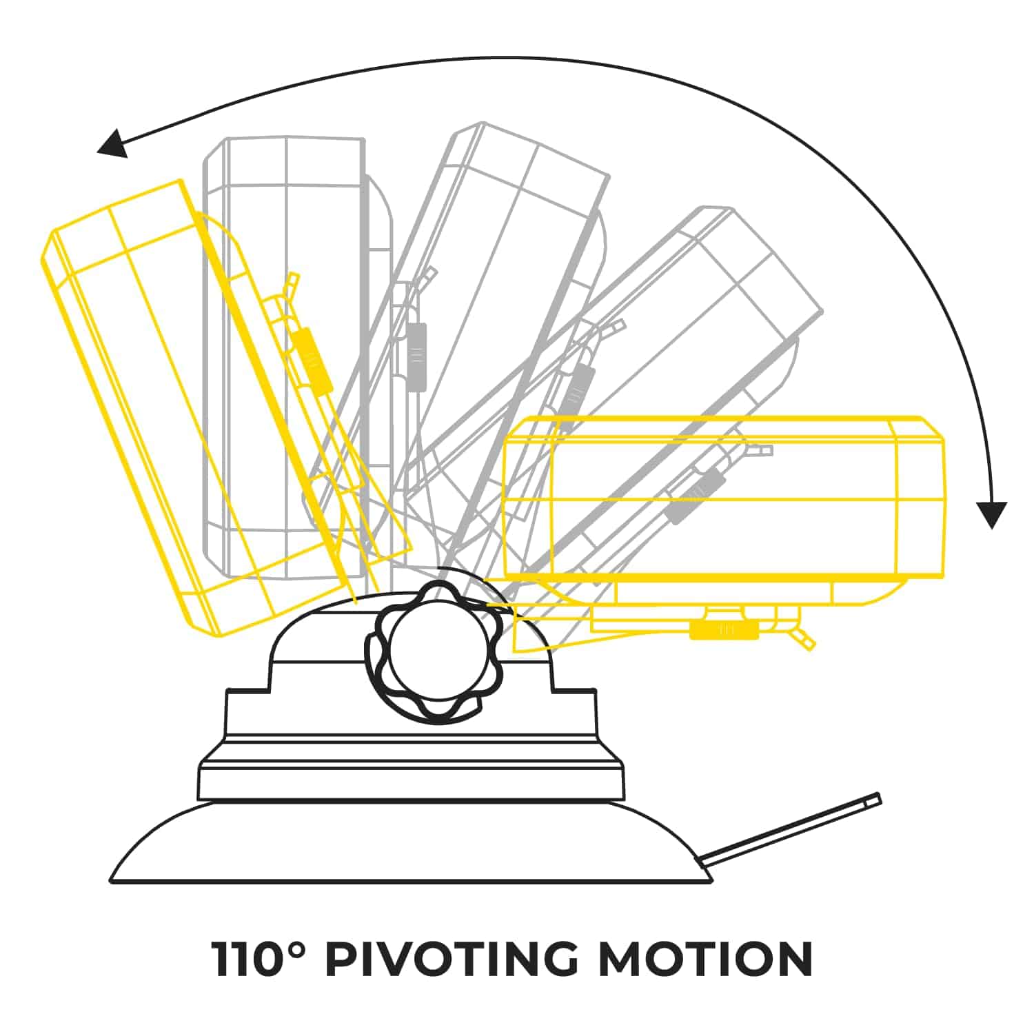 VULCAN High Intensity Magnetic LED Flasher - Amber - - Imagen 10