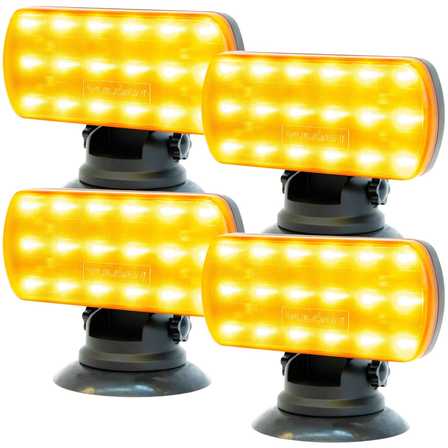 VULCAN High Intensity Magnetic LED Flasher - Amber -