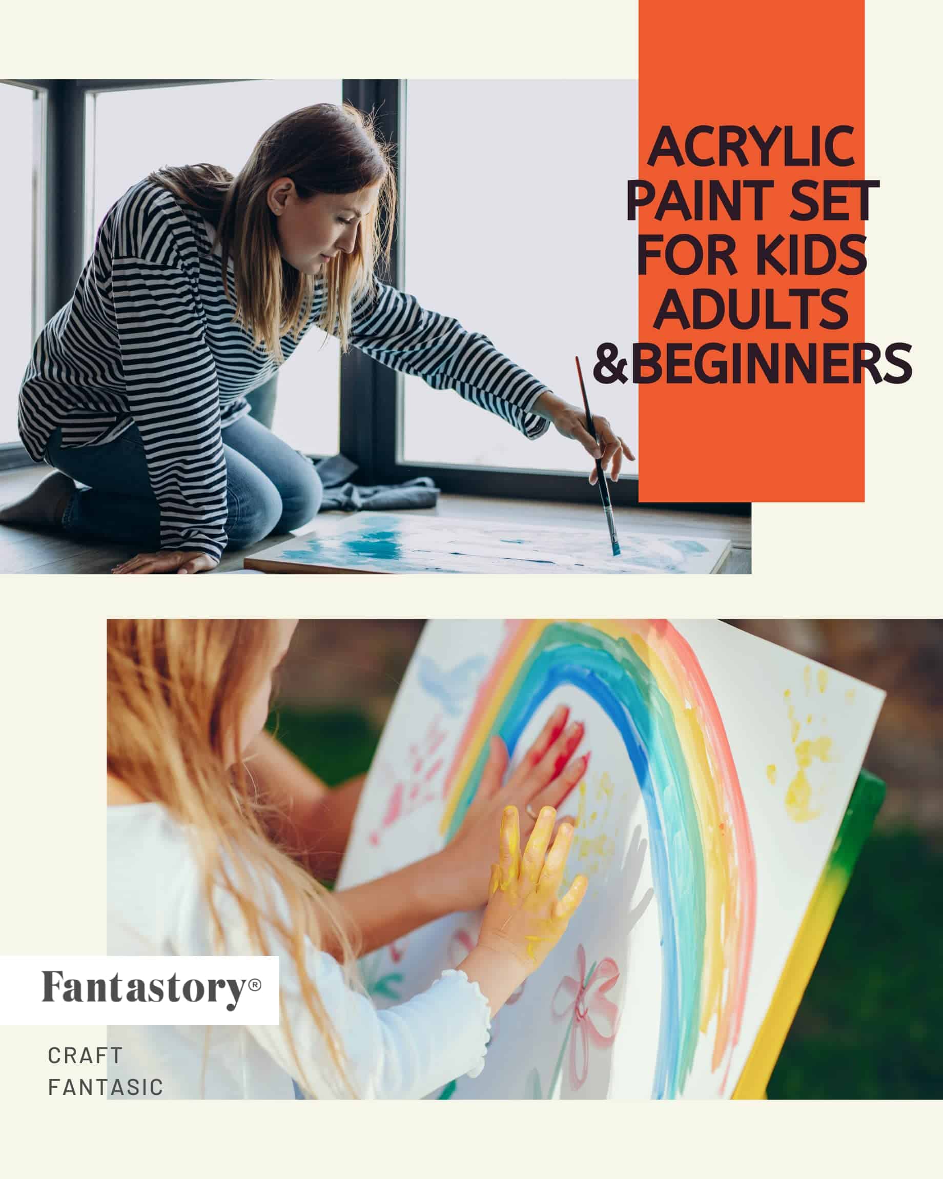 Pintura Tempera para Niños Fantastory 12 Colores (16.9 oz - Imagen 7