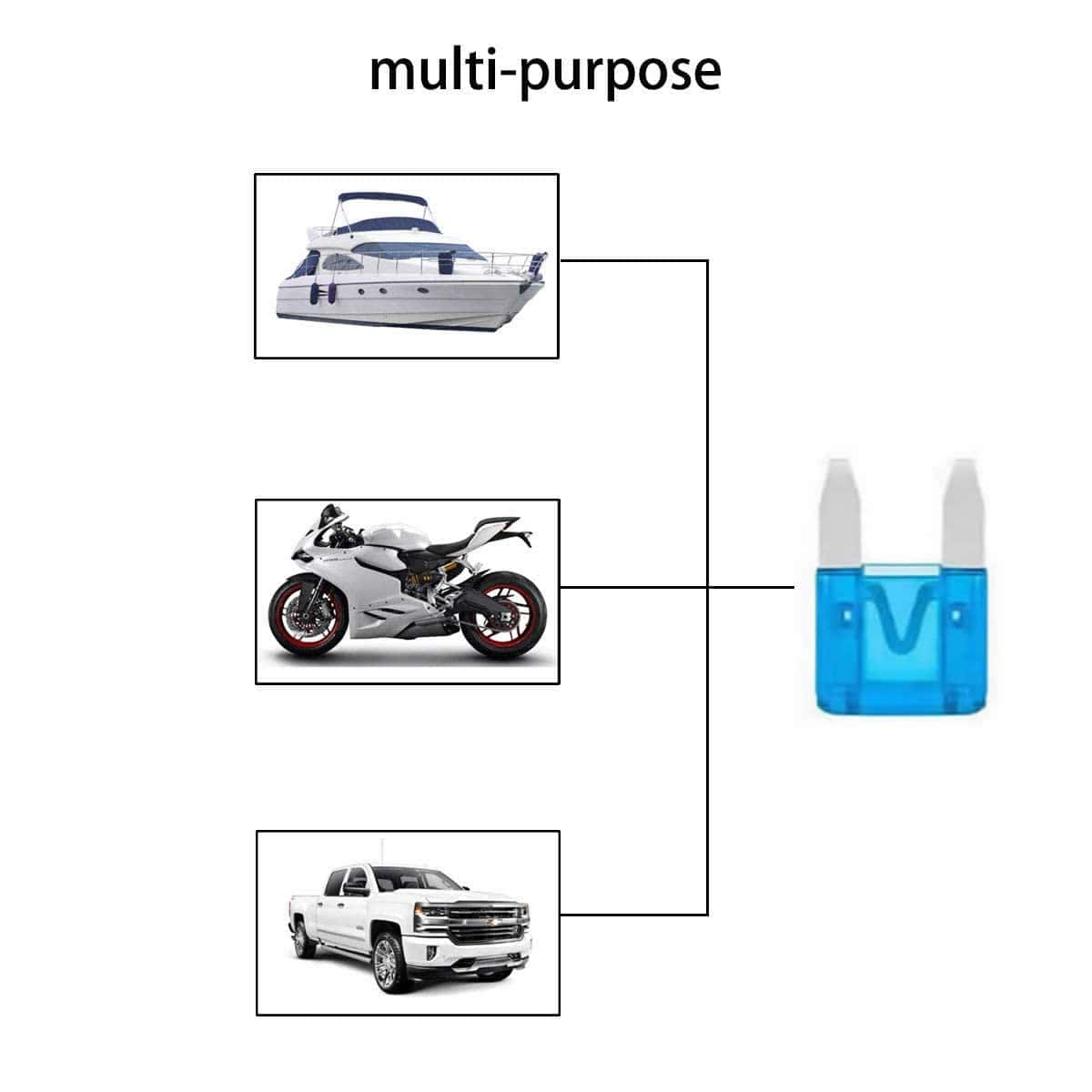 Fusibles de Auto de 1000 Piezas 15 AMP APM/ATM 32V Fusibles - Imagen 5