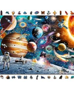 Rompecabezas de Madera WOODEN.CITY Space 2000 Piezas -