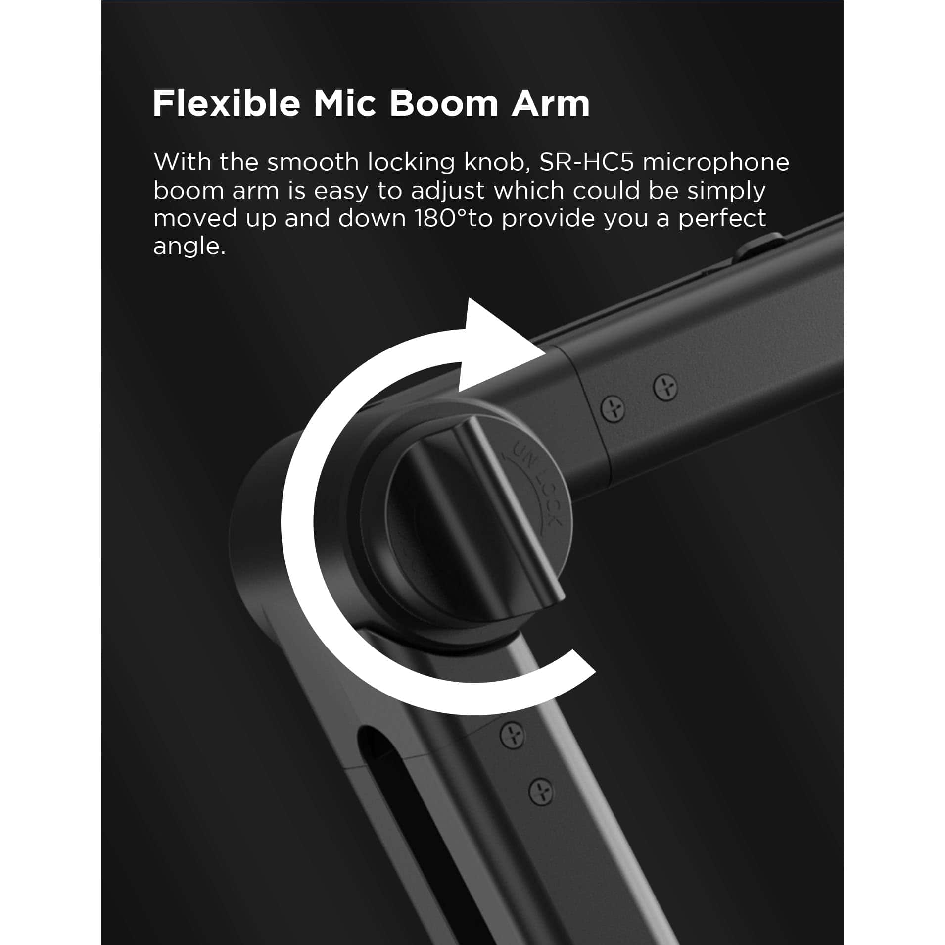 Saramonic SR-HC5 | Soporte de Suspensión de Micrófono de - Imagen 7