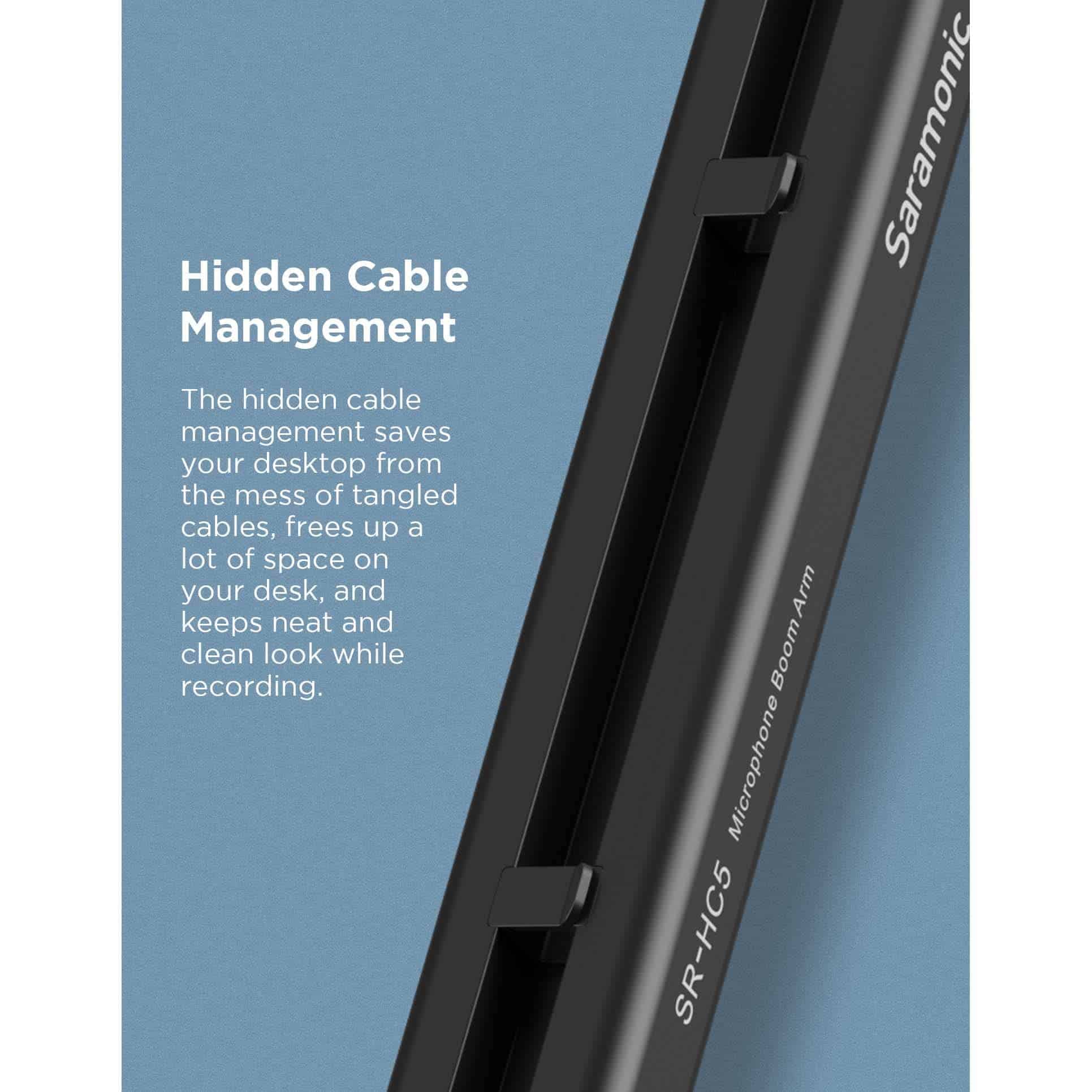 Saramonic SR-HC5 | Soporte de Suspensión de Micrófono de - Imagen 8