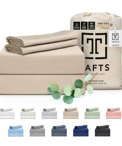 Juego de Sábanas King Size de Eucalipto Tafts - 100%