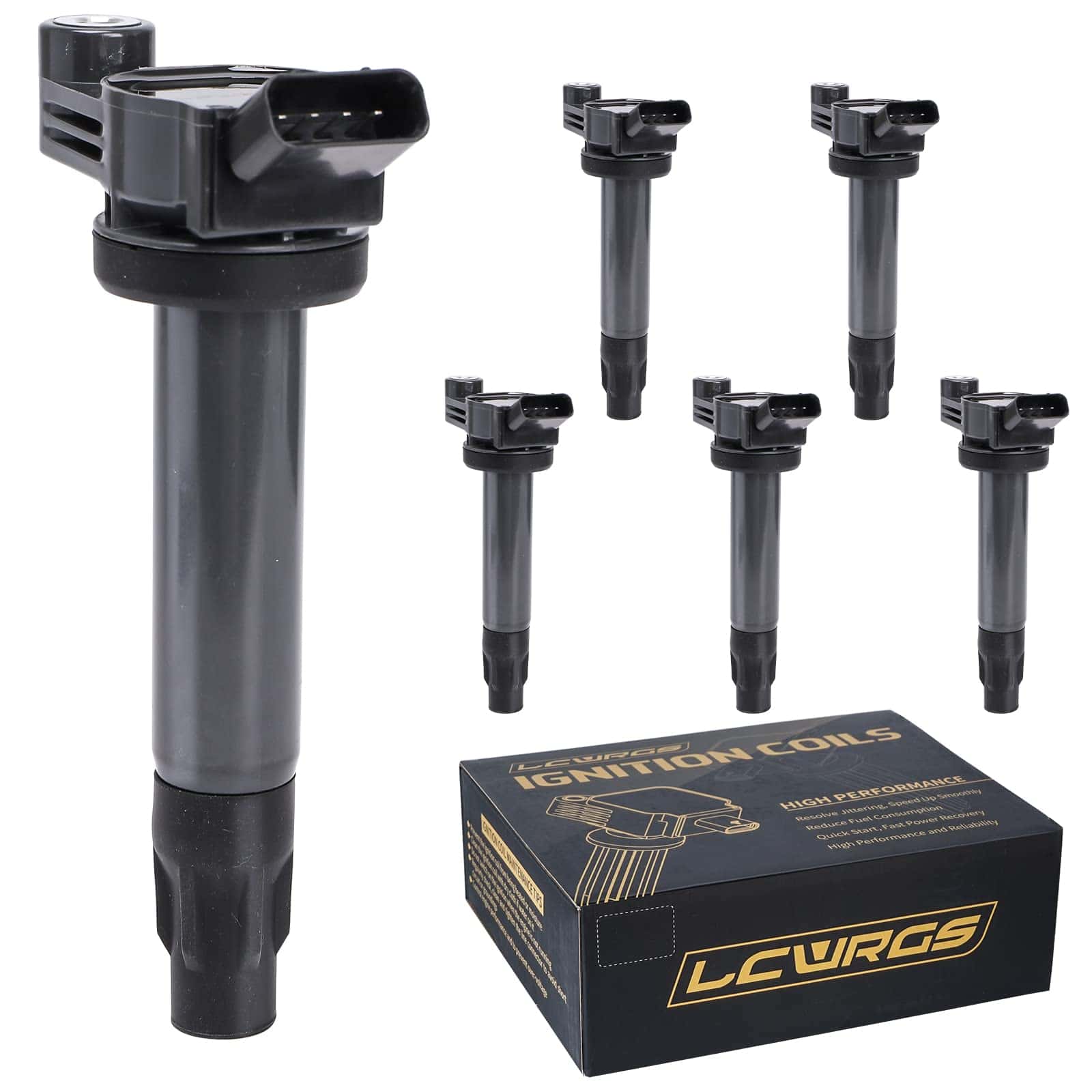 Conjunto de 6 Bobinas de Encendido Compatible con Toyota