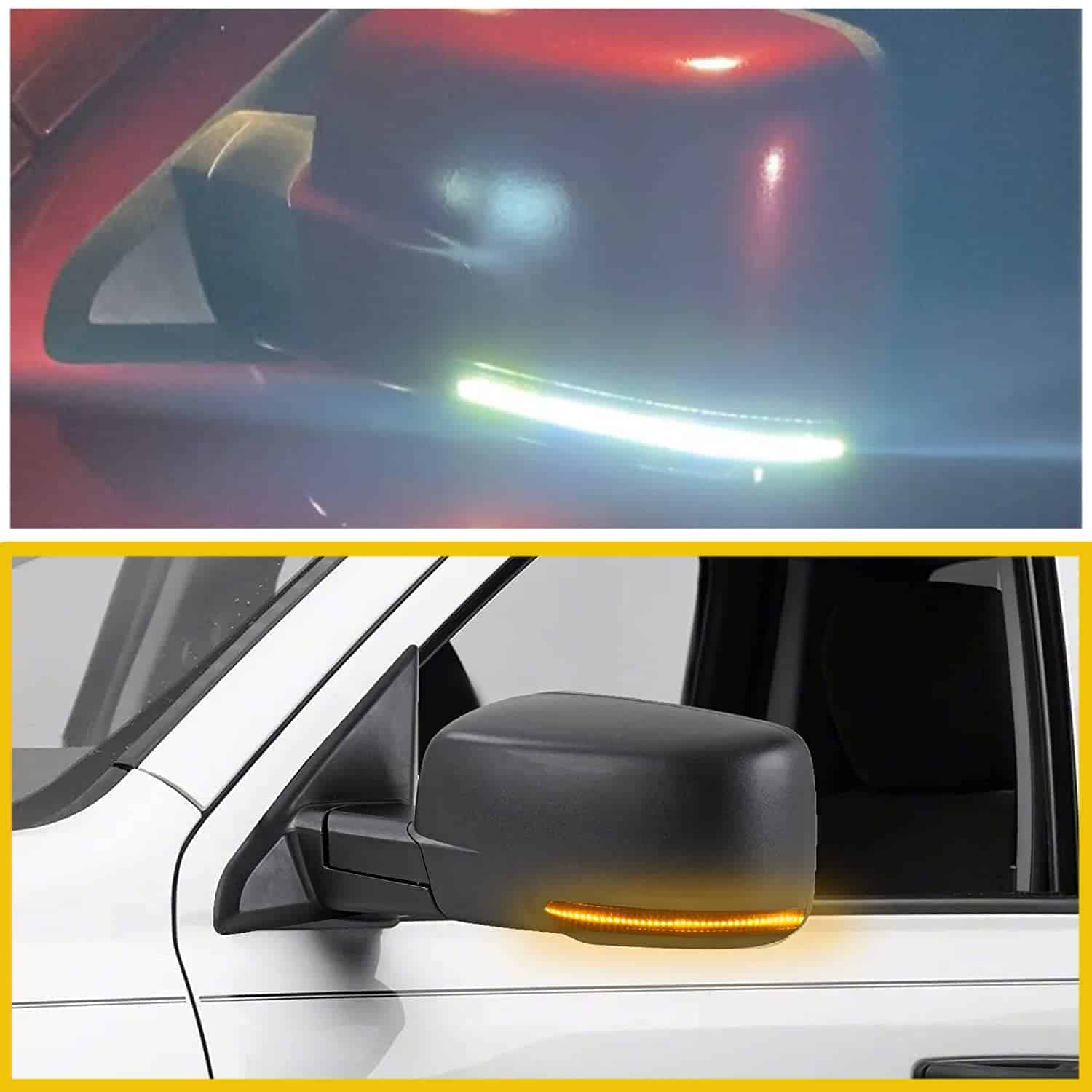 Espejo lateral con señal de giro secuencial Led Switchback - Imagen 6