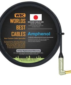 Cable de Instrumento de Guitarra Bajo de 3 Pies - Hecho a