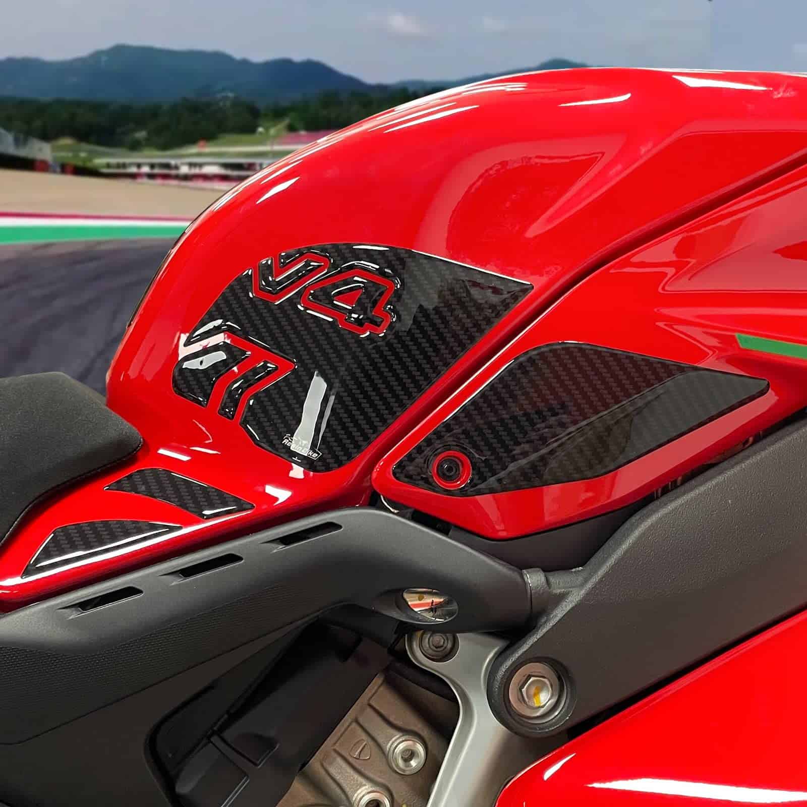 Stickers 3D de Resina para Moto Compatible con Ducati
