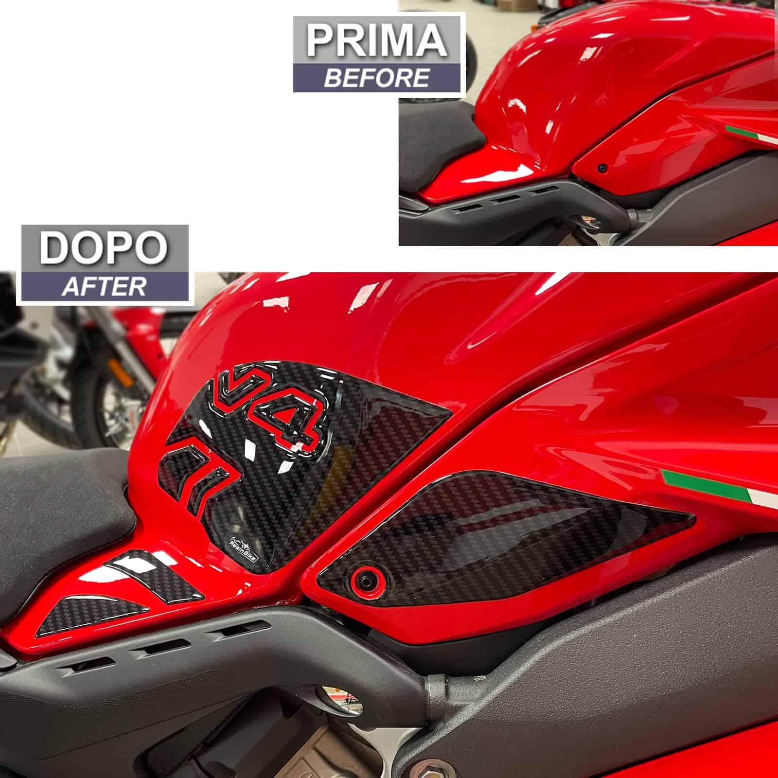 Stickers 3D de Resina para Moto Compatible con Ducati - Imagen 4