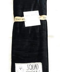 Manta de Halloween Rae Dunn con parche bordado de Squad