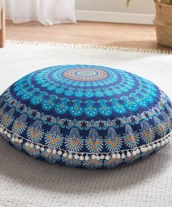 Cojín de meditación Codi, cojín grande redondo para