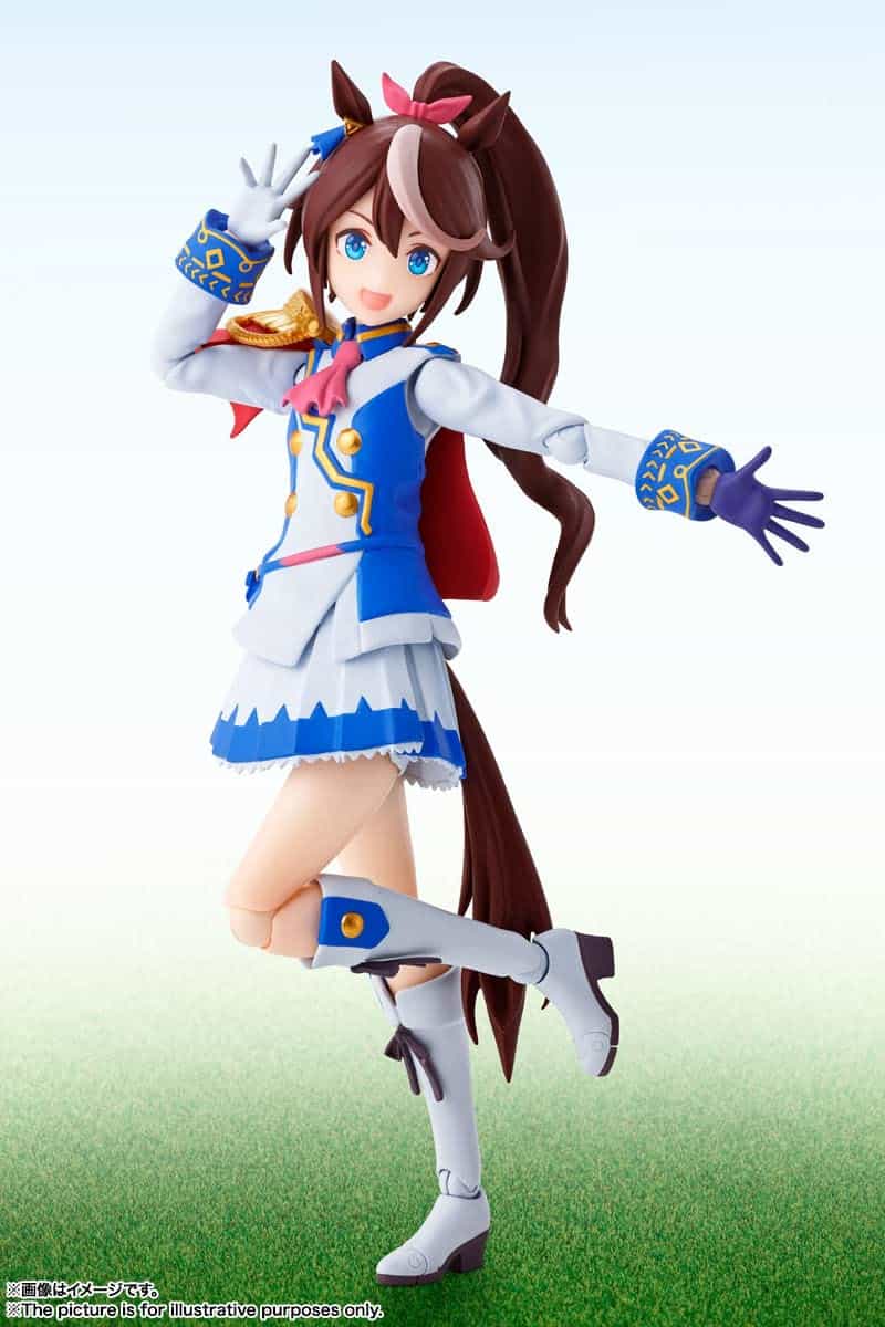 S.H. Figuarts Uma Musume Pretty Derby Tokai Teio Aprox. 4.9 - Imagen 6