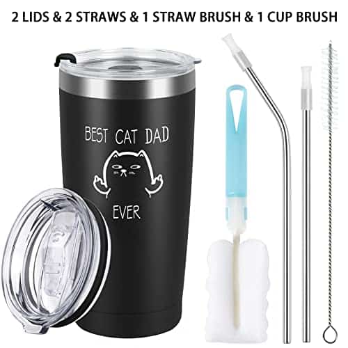 Gtmileo Regalos para el papá de gato, El mejor papá de gato - Imagen 8