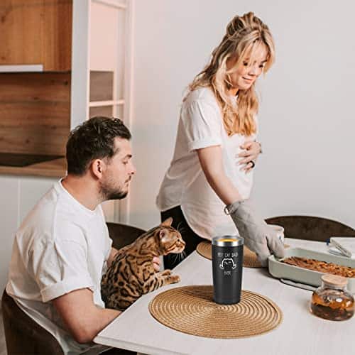 Gtmileo Regalos para el papá de gato, El mejor papá de gato - Imagen 5