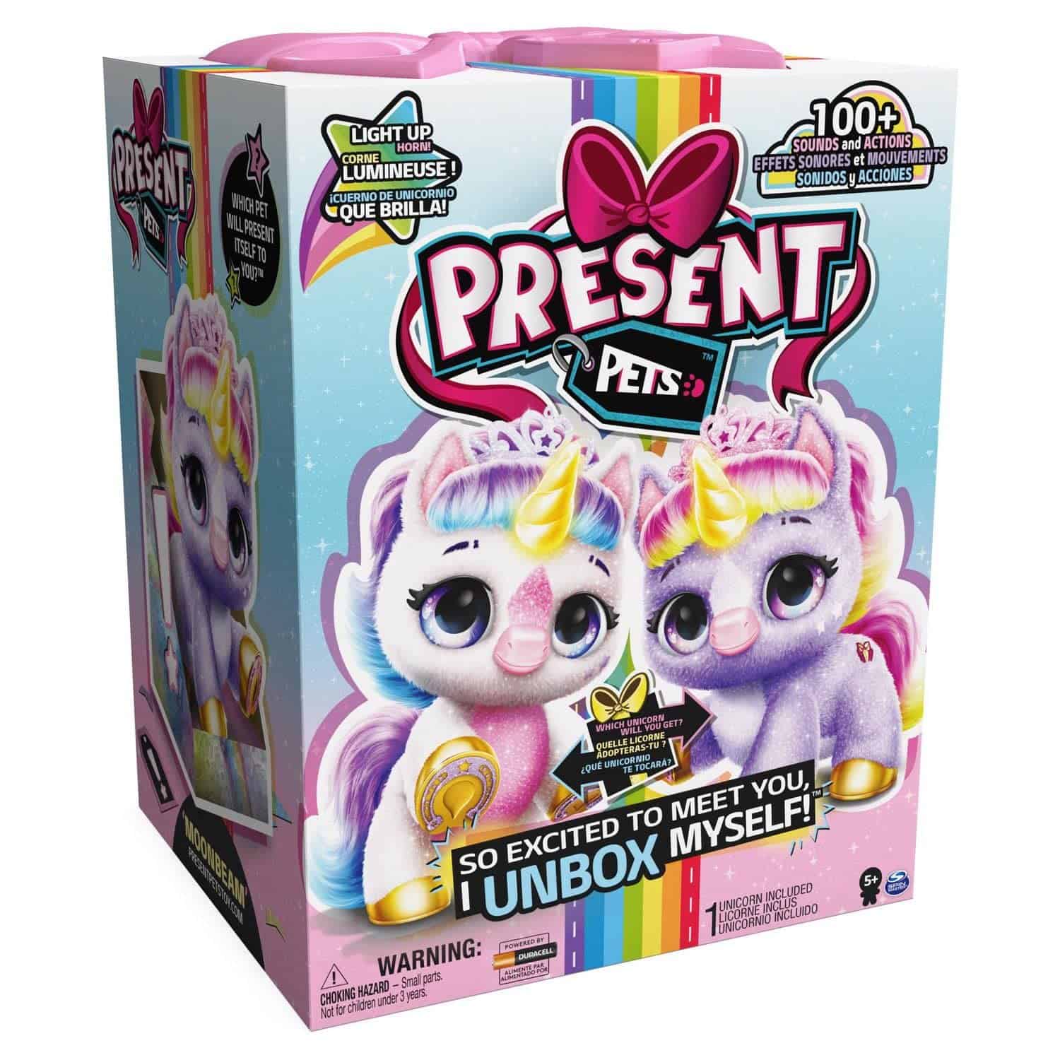 Spin Master Present Pets - Unicornio que se Ilumina - Imagen 4
