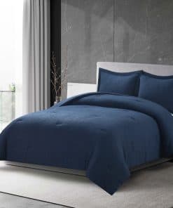 Juego de Edredón Chezmoi Collection Wilmer de 3 Piezas de