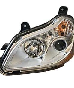 Juego de Faro delantero de repuesto con acento cromado y