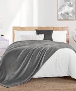 Manta de Lana Polar Walensee Fleece Plush Throw Fuzzy