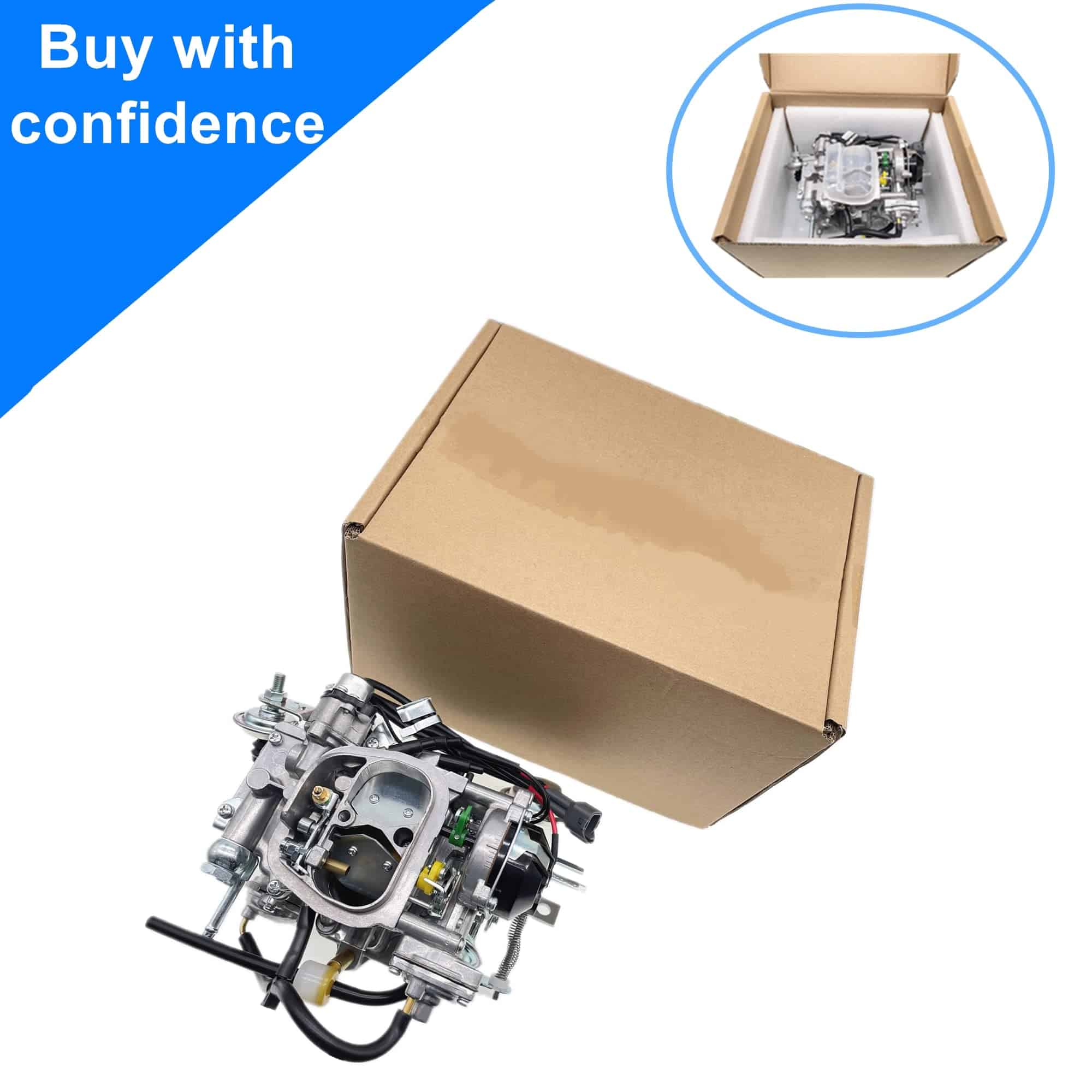 Carburador para Toyota PickUp 1987-1990 con Motor 22R, - Imagen 8