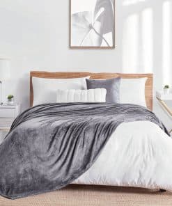 Manta de felpa Walensee lanzamiento mullido ligero (Tamaño