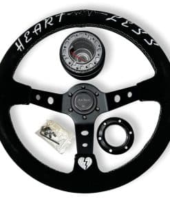 Volante de Carreras de 6 Pernos + Adaptador de Cubo para