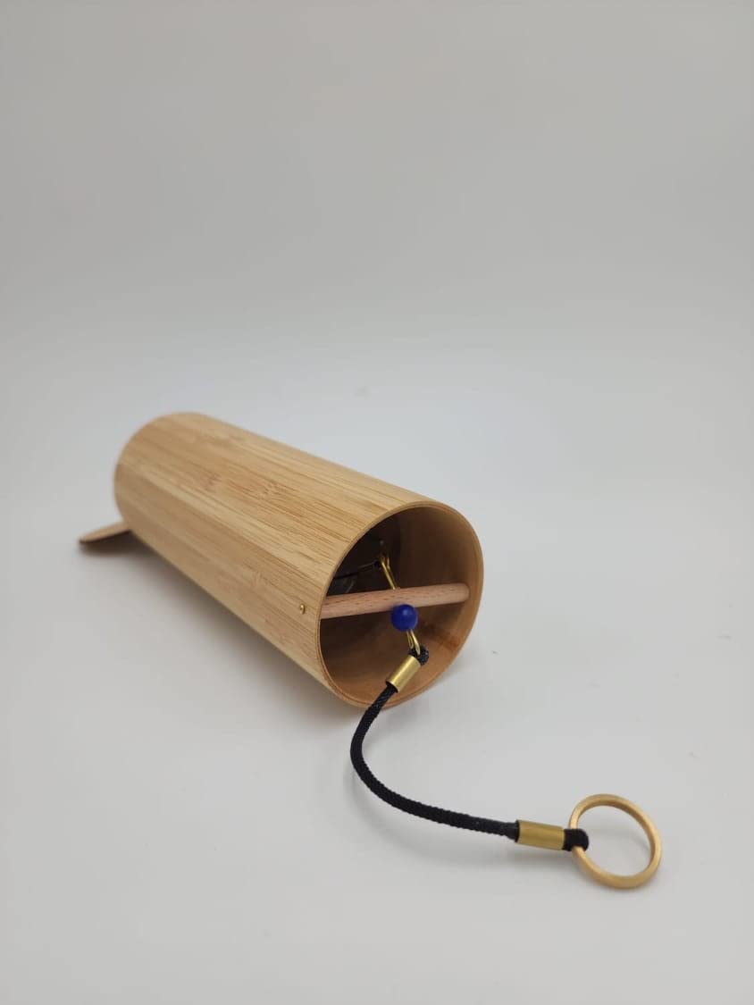 Set de 4 Címbalos de Bambú de Madera YANTRA Incluye Todos - Imagen 4