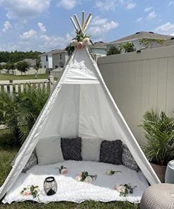 Tienda de campaña Teepee grande de Betterhood de 7 pies