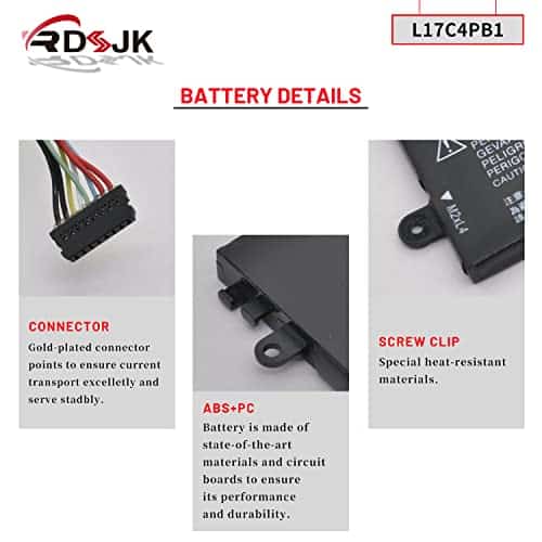 Batería de portátil L17C4PB1 L17M4PB1 para Lenovo IdeaPad - Imagen 6