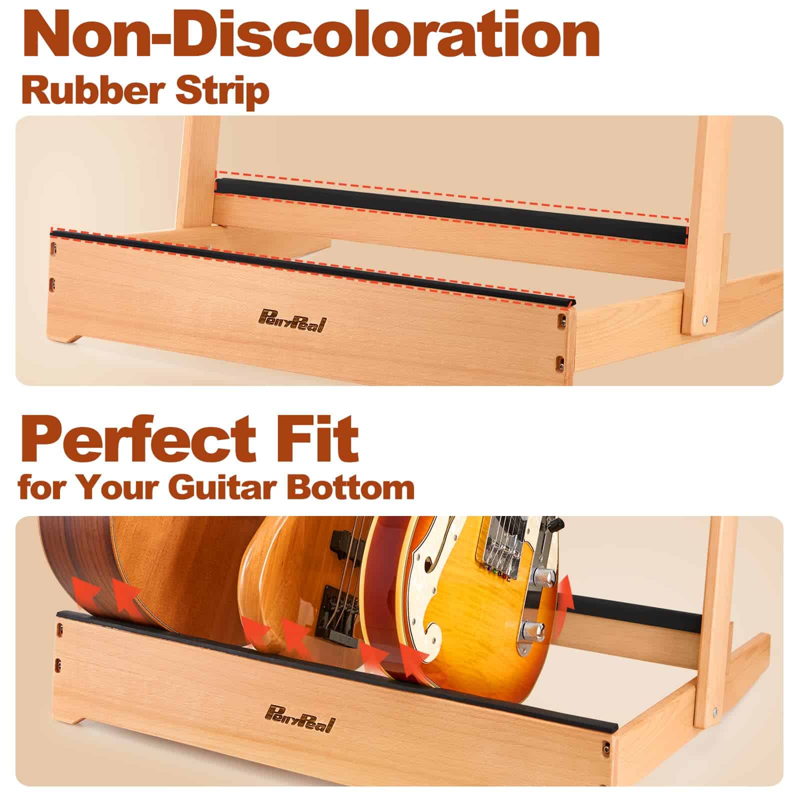 Soporte para Guitarra Múltiples Guitarras de penypeal, - Imagen 5