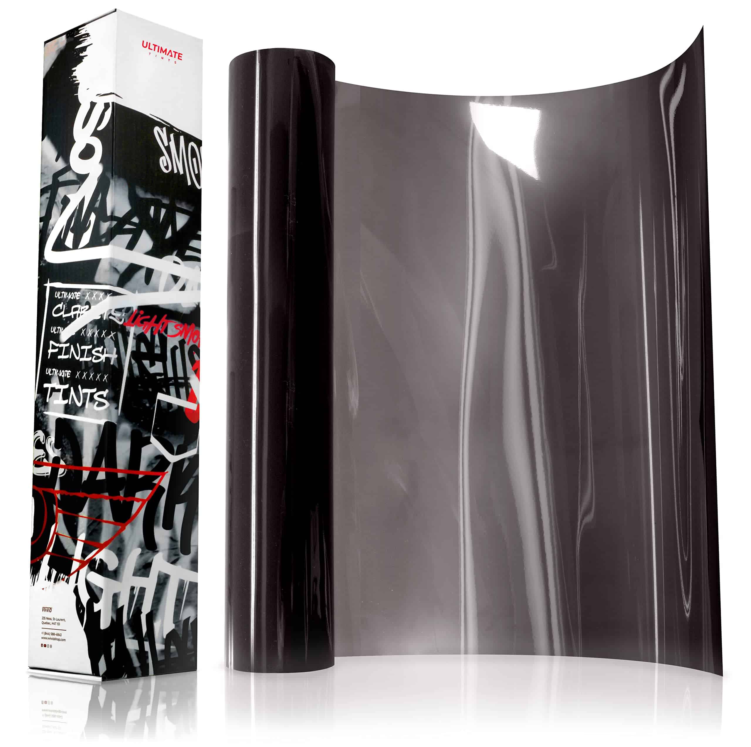 Película de vinilo para faros y luces traseras VViViD+