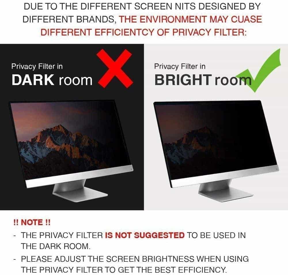Filtro de privacidad de pantalla de computadora Nusign+ 27 - Imagen 6