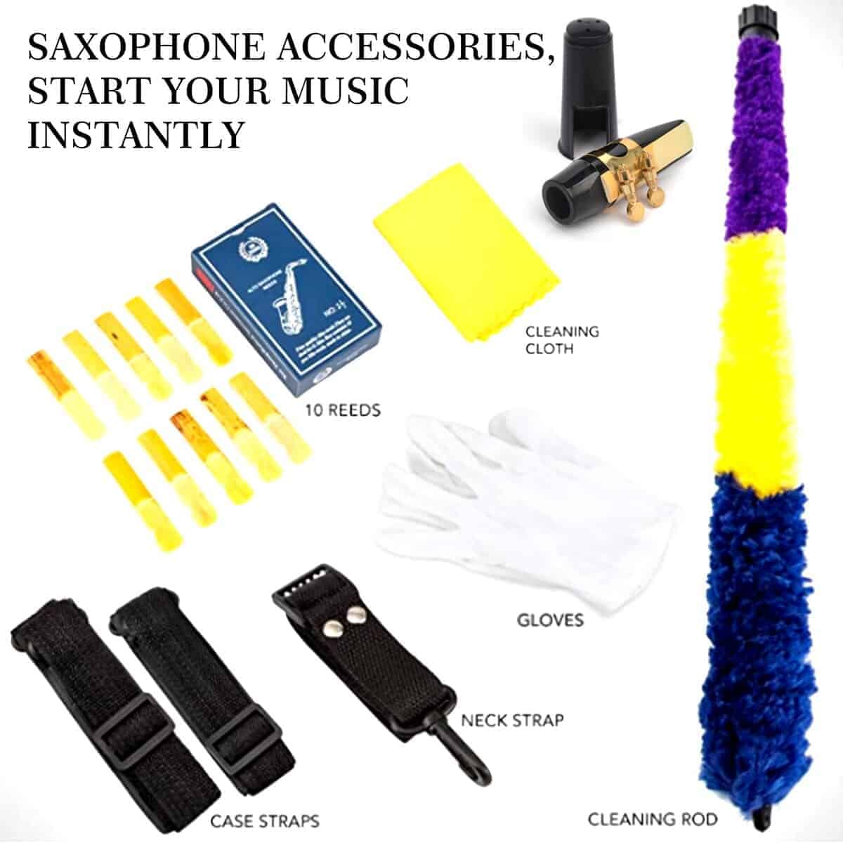 Saxofón Alto de 5DEDO para Principiantes y Estudiantes. - Imagen 7