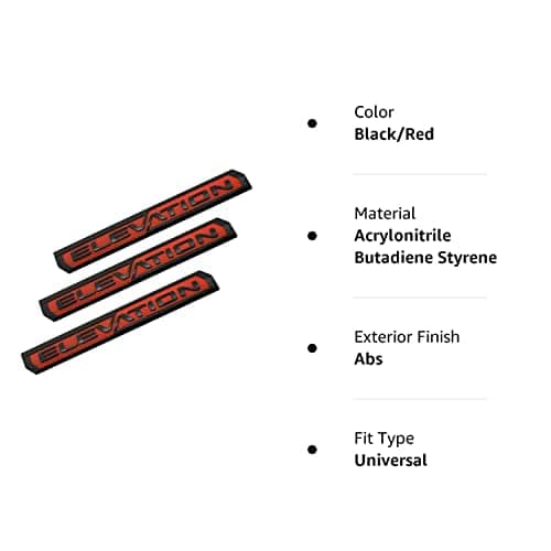 3pcs Emblemas de Elevación 2019-2021 para Puerta y Portón - Imagen 6