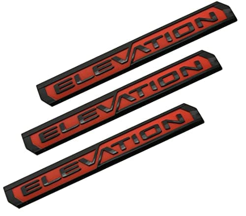 3pcs Emblemas de Elevación 2019-2021 para Puerta y Portón