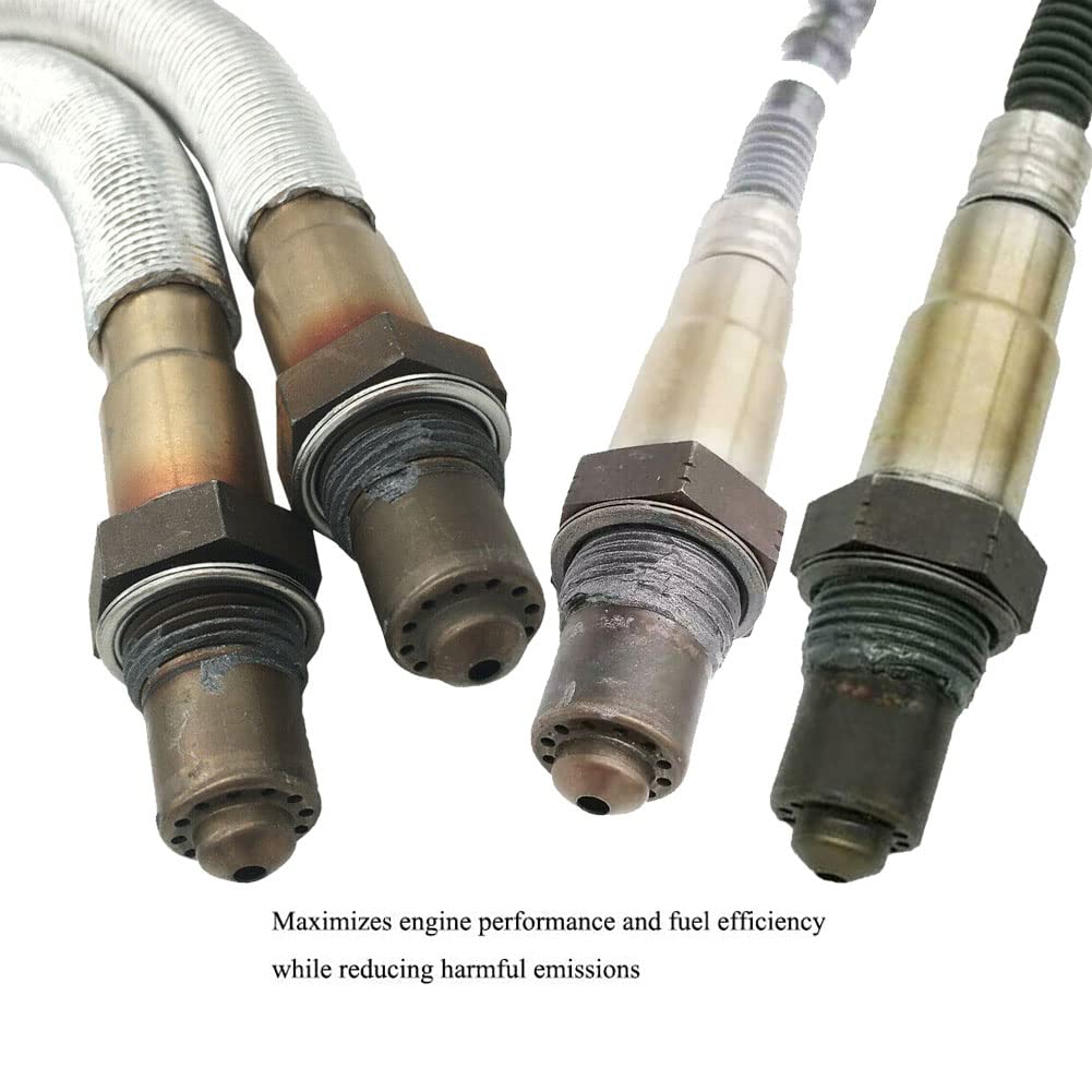 Amrxuts 4pcs Sensor de Relación Aire/Combustible arriba y - Imagen 4